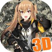 Anime camo girl live wallpaper theme 1.1.4