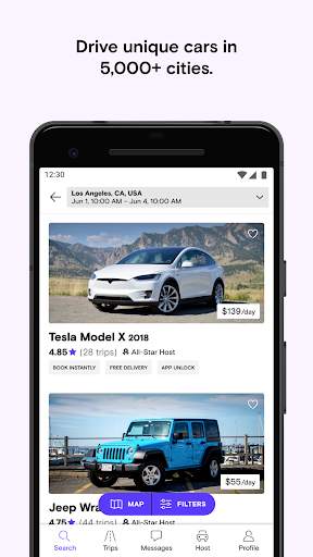 Turo - Better Than Car Rental screenshot 1