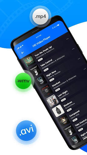 HD Video Player App screenshot 1