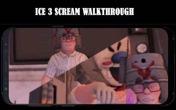 Ice 3 Cream neighbor ice Rod Scream Hints MOD 3 screenshot 2