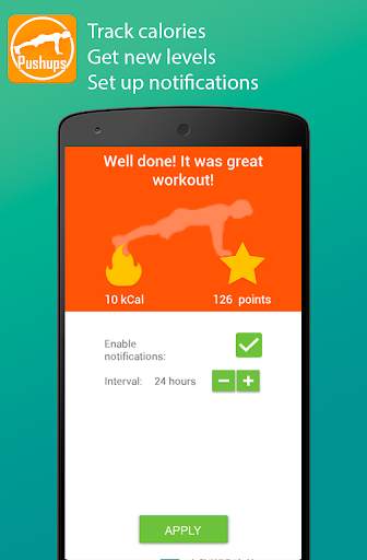 My Pushups workout screenshot 7