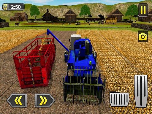 Real Farm Harvester 3D screenshot 4