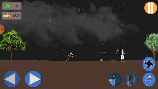 ninja warrior : permainan ninja - permainan pedang screenshot 5