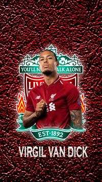Virgil van Dijk Wallpaper 4K скриншот 3