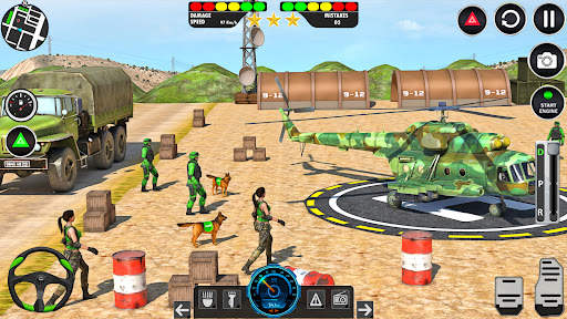 Army Vehicle Transport Games screenshot 8