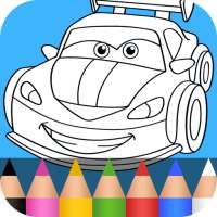 mobil mewarnai untuk anak-anak