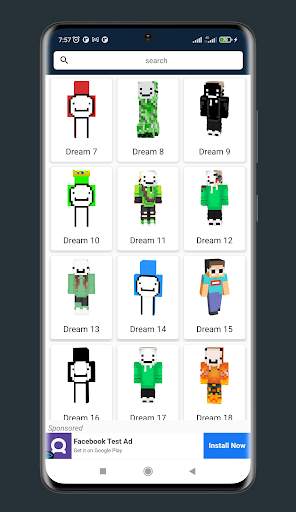 Skins Youtuber Gamers screenshot 3
