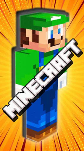 Skin Luigi For Minecraft screenshot 1