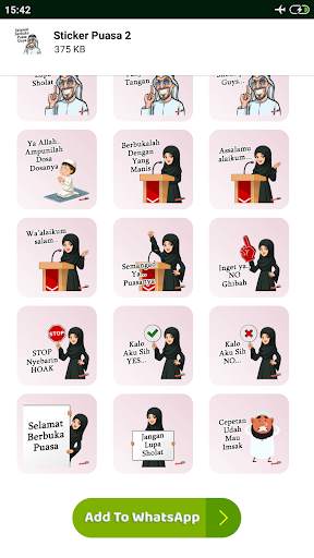 PUASA 2021 Stickers WA WAStickerApps screenshot 4