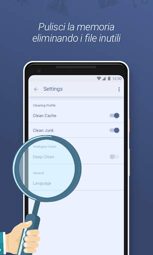 Clean Droid: 1 tocco pulisce f screenshot 3