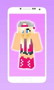 Pretty minecraft girl skins screenshot 2