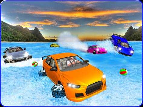 Water Surfing Car Racing 3D screenshot 13