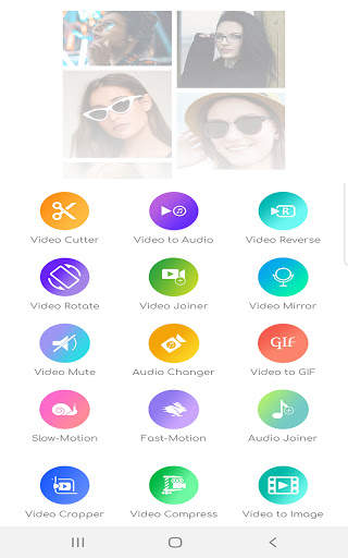 All in one video editor - Video to audio converter screenshot 1