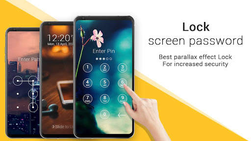 Lock screen password - Screen lock screenshot 1