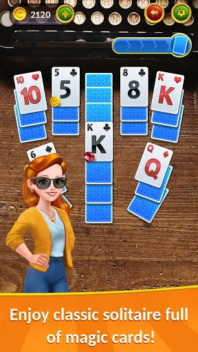 Kings & Queens: Solitaire Game स्क्रीनशॉट 1