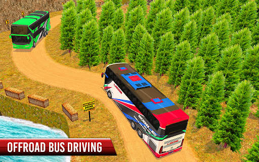 Mountain Offroad Bus Driving screenshot 1