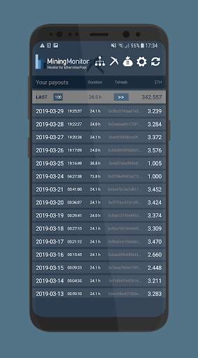 Mining Monitor 4 Ethermine pool screenshot 5