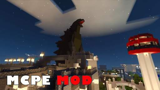 Mod Godzilla Minecraft screenshot 1