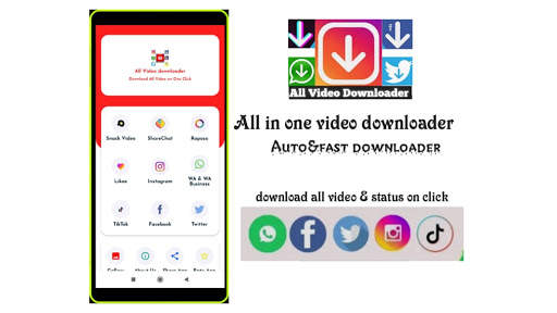 All Video Downloader - Video Downloader 2021 screenshot 1
