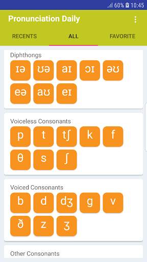 Standard English Pronunciation скриншот 1