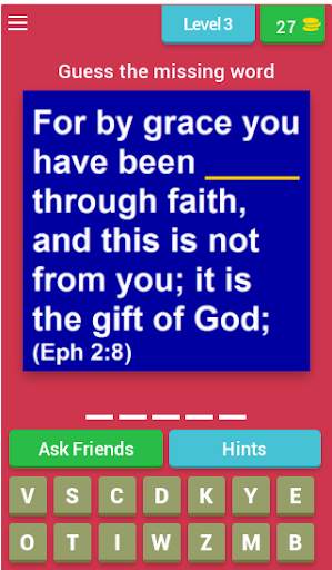 Bible Verse Quiz (Bible Game) screenshot 3
