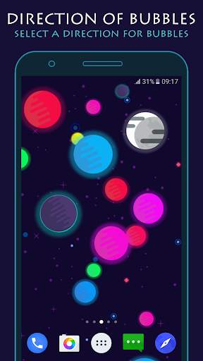 Galactic Bubble Live Wallpaper screenshot 4
