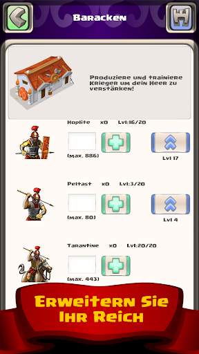 War Kingdoms Strategie-Spiel screenshot 3