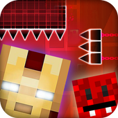 Geometry climber square dash icon
