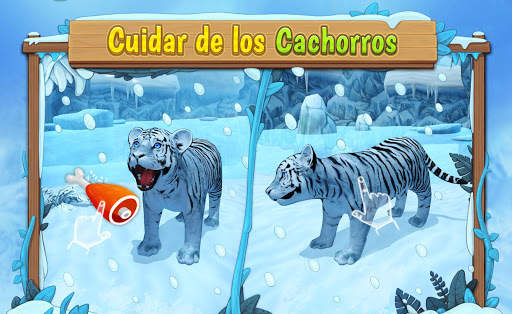 White Tiger Family Sim: Animal Simulator en línea screenshot 5