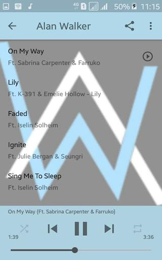 Alan Walker Offline screenshot 11