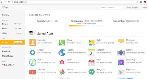 WiSync - wireless access screenshot 7