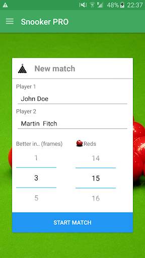 Snooker Score Counter screenshot 1