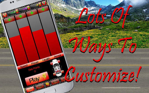 Aggressive Driving: 2D Car Shooting Adventure screenshot 4