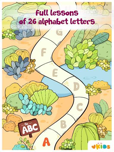English Alphabet Coloring Game - Vkids screenshot 4