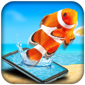 Fish in Phone Prank icon