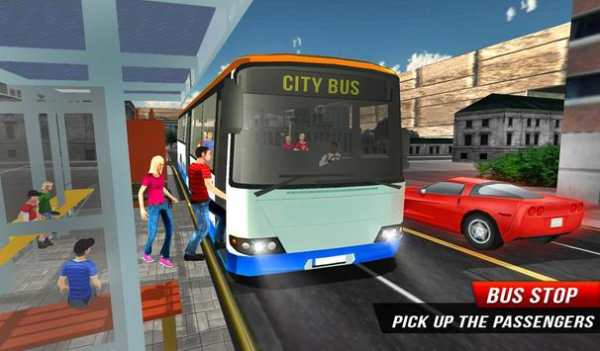 Public Transport City Bus Driving Simulator 2018 screenshot 4
