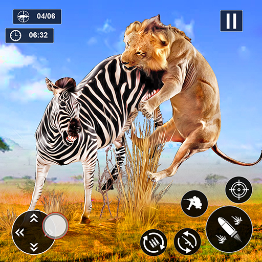 Wild Lion Games 2021: Angry Jungle Lion Games 3D icon