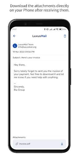 Temp Mail - by LuxusMail screenshot 4