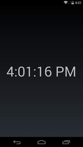 Simple Clock скриншот 1
