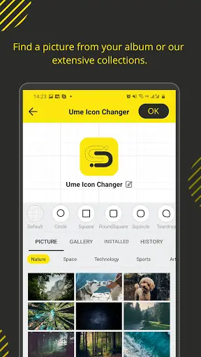 Ume Icon Changer - Customize icon & Shortcut 2 تصوير الشاشة
