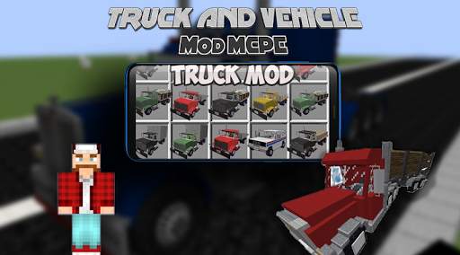 Truck Mod Vehicle for Minecraft screenshot 1