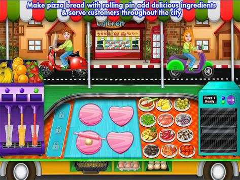 City Bus Pizza Delivery Girl screenshot 4