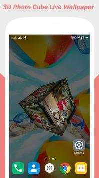My Pic 3D Cube Live Wallpaper 4 تصوير الشاشة