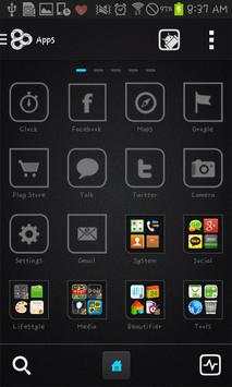 Electricity Saving Go Launcher screenshot 1