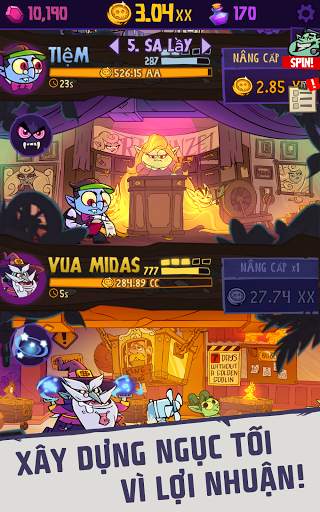 Dungeon, Inc.: Bấm nhàn rỗi screenshot 13