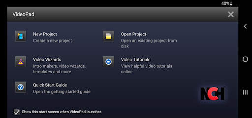 VideoPad Master's Edition screenshot 1