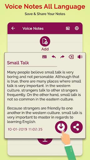 Voice Notes All Language: Easy Voice to Text Notes screenshot 5
