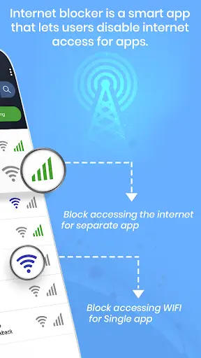 Internet Blocker : Block Internet On Apps screenshot 4
