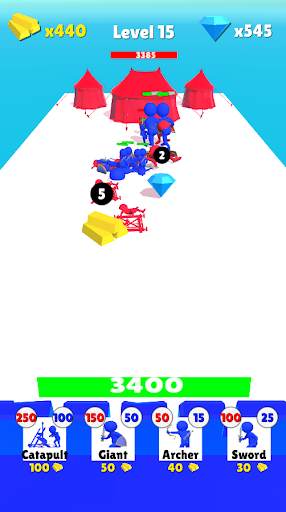 Stickman Clash 3D - Epic Castle Clash screenshot 5