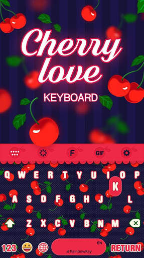 Fruit Color Keyboard Theme screenshot 1
